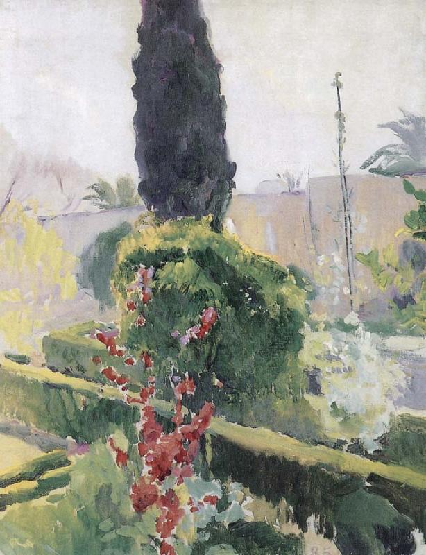 Joaquin Sorolla Sevilla Palace Garden Tour Spain oil painting art